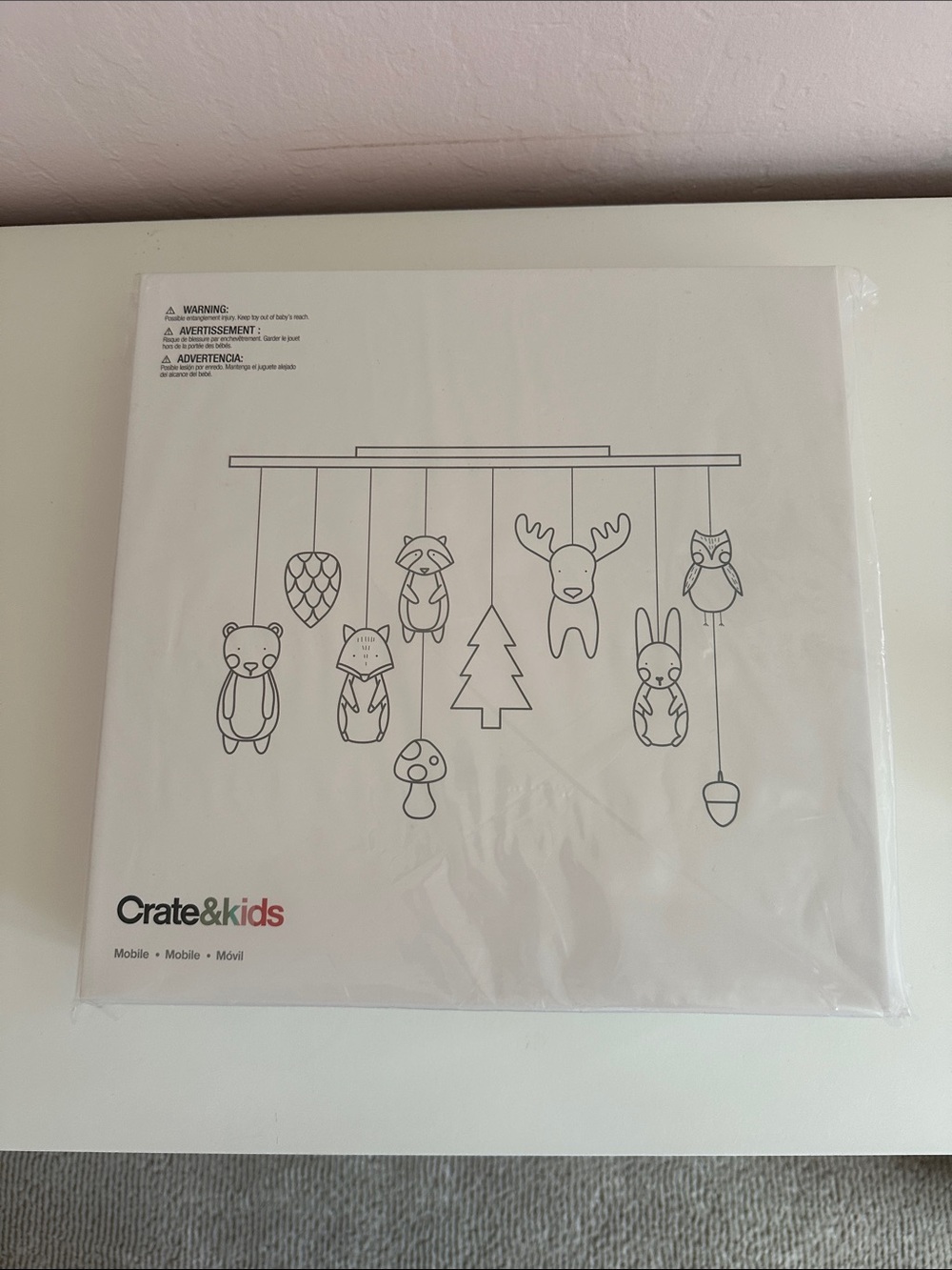 Crate&Barrel Kids Woodland Mobile